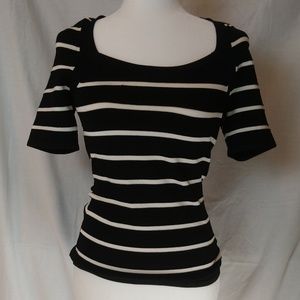 White House Black Market Striped Top Women